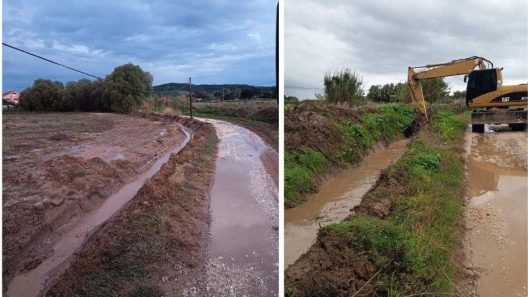 Δυτική Αχαΐα: Πλημμυρικά φαινόμενα σε Λακκόπερτα, Λουσικά, Καλαμάκι ΦΩΤΟ