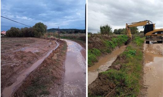 Δυτική Αχαΐα: Πλημμυρικά φαινόμενα σε Λακκόπερτα, Λουσικά, Καλαμάκι ΦΩΤΟ
