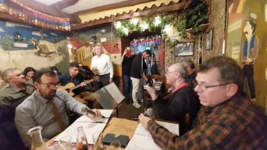 Οι ιεροψάλτες της Αιγιάλειας μετά ψαλμωδίας και...μετά μουσικής ΦΩΤΟ