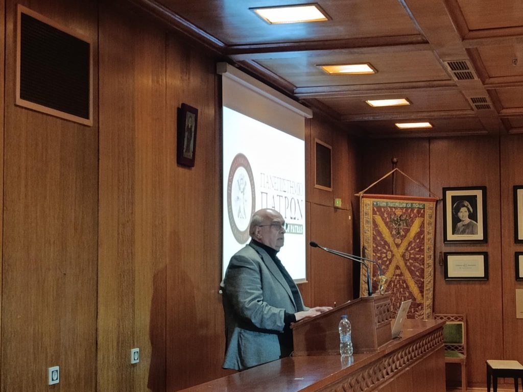 Πάτρα: «Το Πανεπιστήμιο δεν πολιτεύεται» λέει ο Χρ. Μπούρας και στηρίζει το «Σχέδιο Ανάπτυξης» ΦΩΤΟ