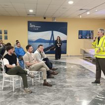 Το μοντέλο κατασκευής της Γέφυρας Ρίου – Αντιρρίου «μάθημα» σε Βρετανούς φοιτητές ΦΩΤΟ