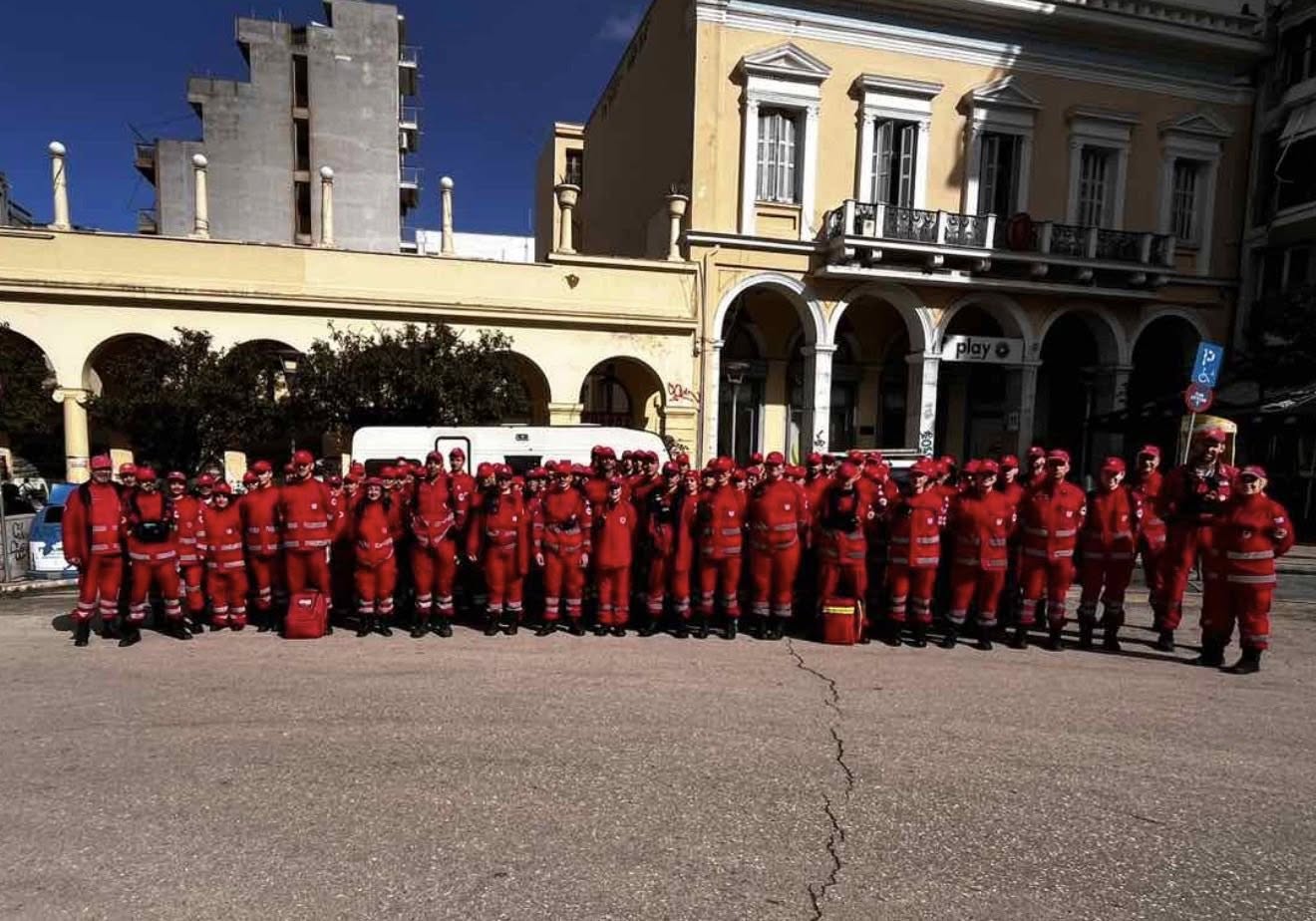 Δράση ασφάλειας από τους Σαμαρείτες του Ερυθρού Σταυρού Πάτρα ΦΩΤΟ