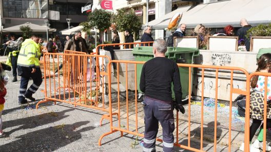Πάτρα: Χημικές τουαλέτες και κιγκλιδώματα στις Καρναβαλικές παρελάσεις