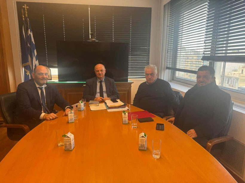 Αχαΐα: Συνάντηση Τσιάρα με Φωτήλα - Στο πλευρό των αγροτών ΦΩΤΟ