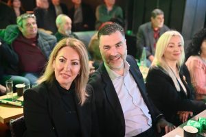 Πάτρα: Κοσμοσυρροή στην πίτα του ΠΑΣΟΚ Αχαΐας, με Παπανδρέου, Δουδωνή, Σταρακά ΦΩΤΟ