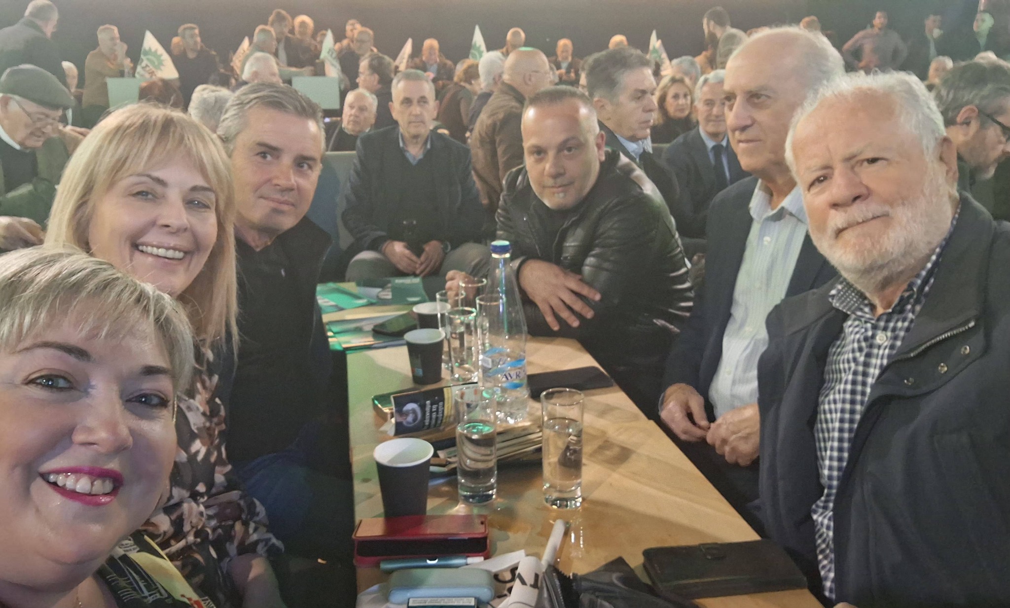 Πάτρα: Κοσμοσυρροή στην πίτα του ΠΑΣΟΚ Αχαΐας, με Παπανδρέου, Δουδωνή, Σταρακά ΦΩΤΟ