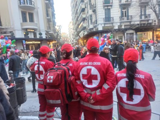 Δράση ασφάλειας από τους Σαμαρείτες του Ερυθρού Σταυρού Πάτρα ΦΩΤΟ