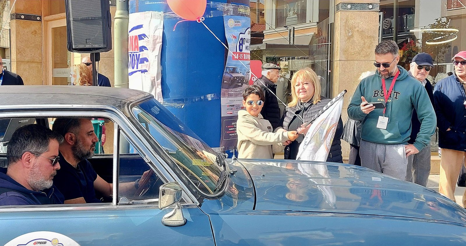 Ιστορικά αυτοκίνητα στο Ράλι της ΑΛΜΑ Αιγίου ΒΙΝΤΕΟ - ΦΩΤΟ