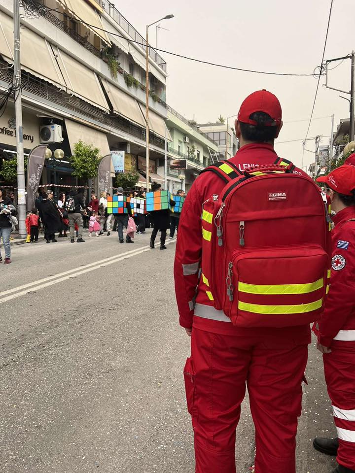 Δράση ασφάλειας από τους Σαμαρείτες του Ερυθρού Σταυρού Πάτρα ΦΩΤΟ