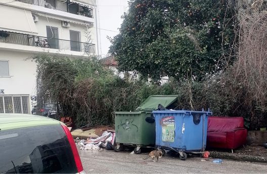 Πάτρα: Απίστευτη βρωμιά στην Αγίας Σοφίας - Άδειασαν σπίτι...στο πεζοδρόμιο! ΦΩΤΟ