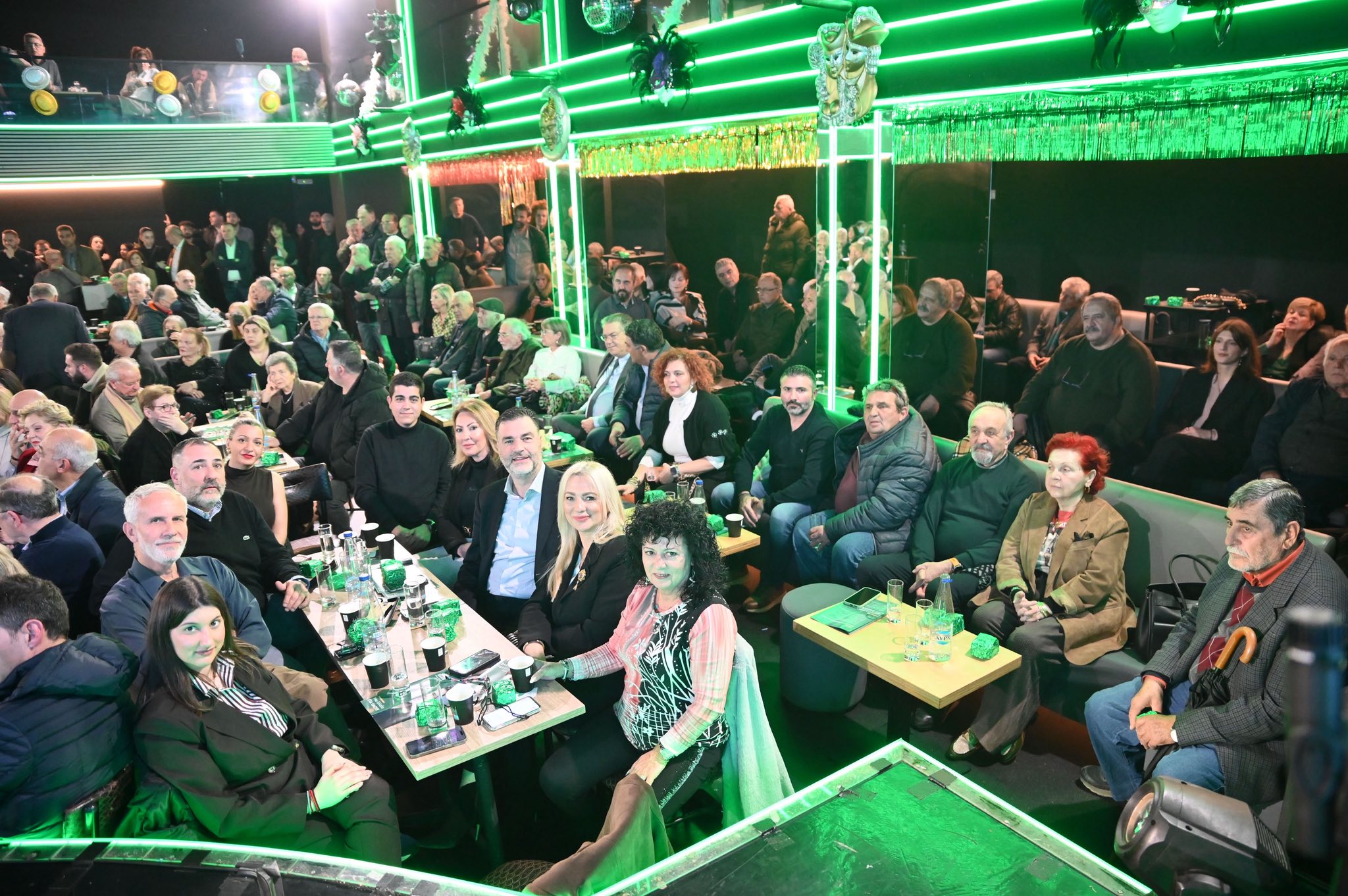 Πάτρα: Κοσμοσυρροή στην πίτα του ΠΑΣΟΚ Αχαΐας, με Παπανδρέου, Δουδωνή, Σταρακά ΦΩΤΟ