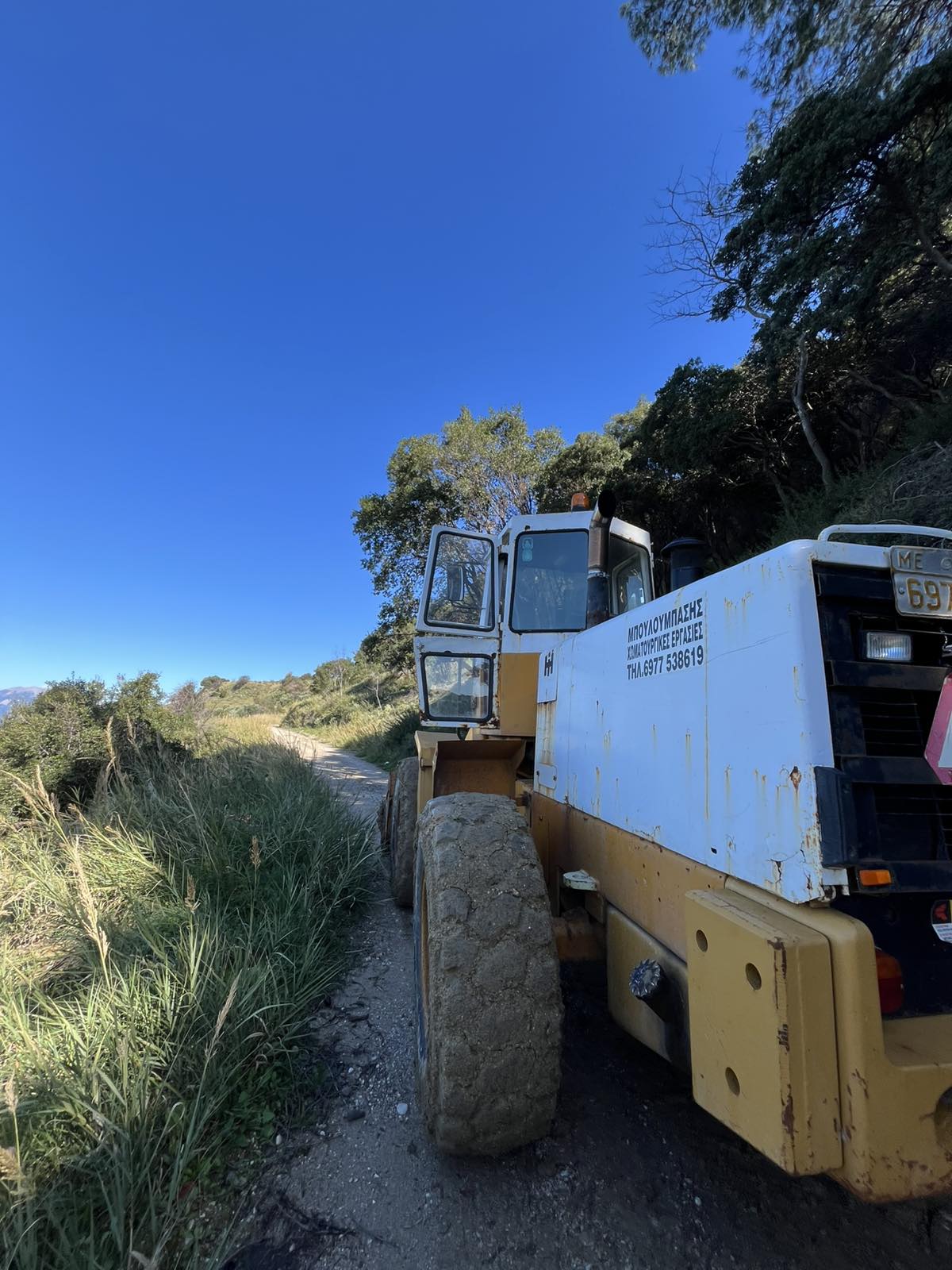 Άνω Καστρίτσι Πατρών: Επιχείρηση μείωση του κινδύνου από κατολισθήσεις ΦΩΤΟ