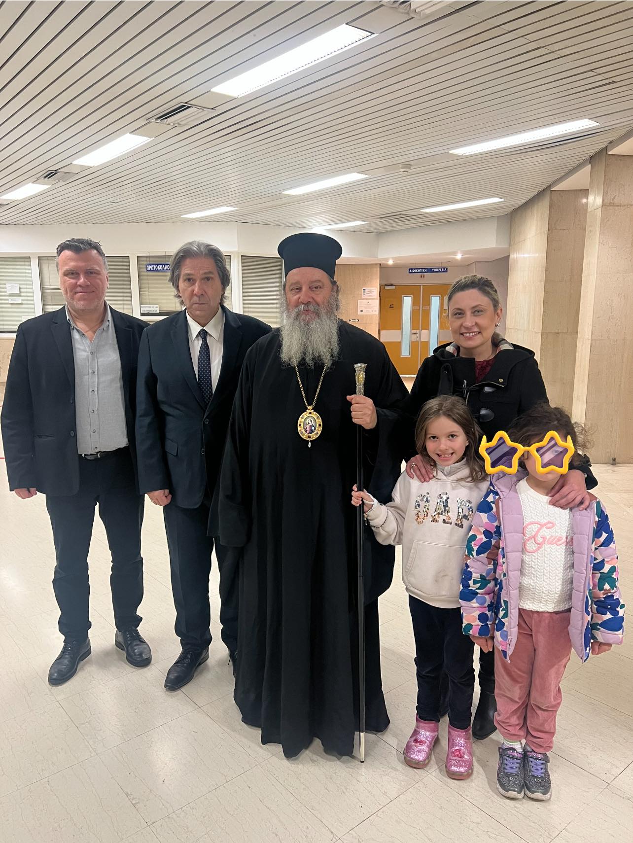 Η μνήμη του Αγίου Άνθιμου στο Νοσοκομείο Ρίου ΦΩΤΟ