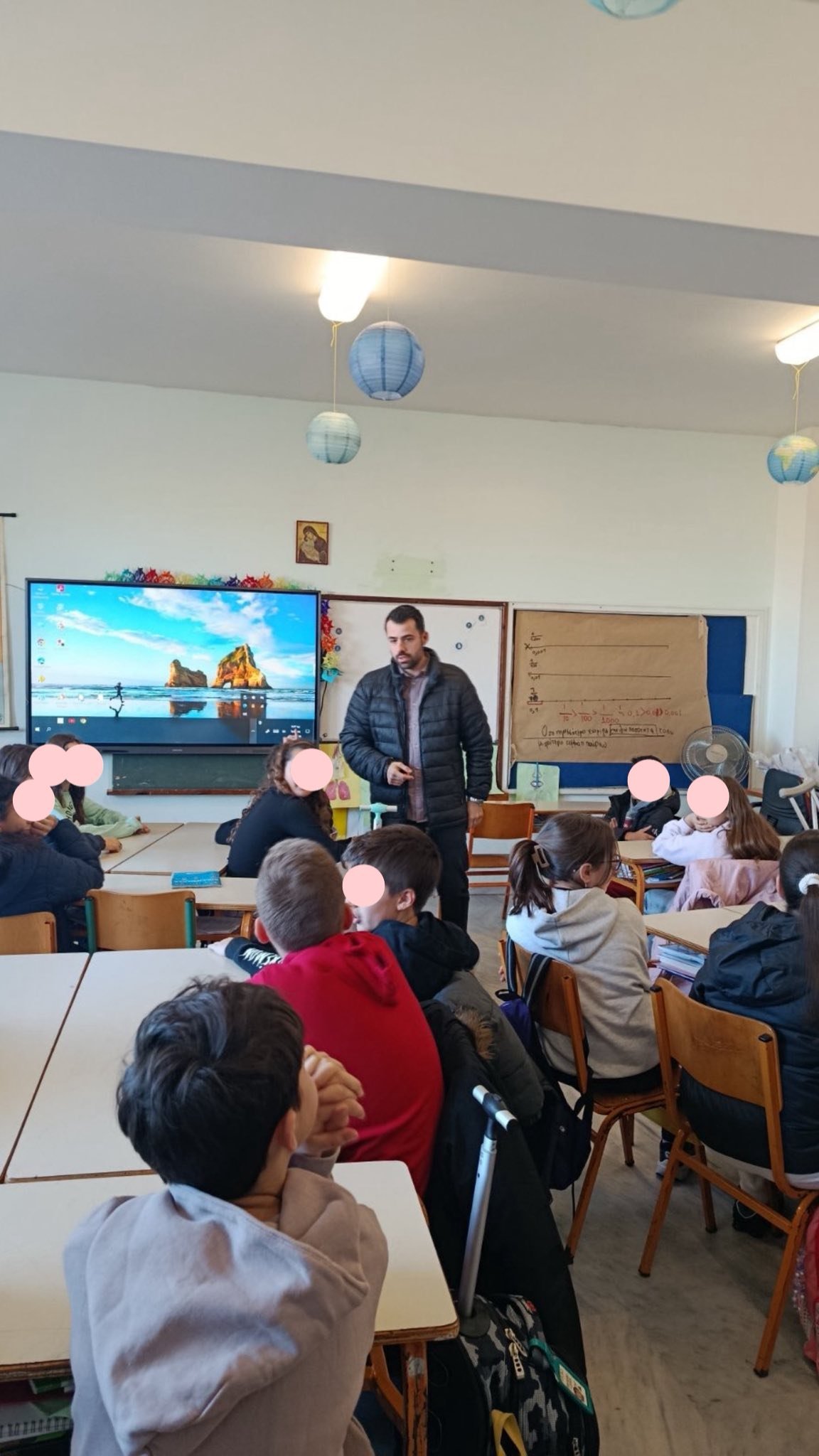 Η γραφή Braille στο 12ο Δημοτικό Πατρών ΦΩΤΟ