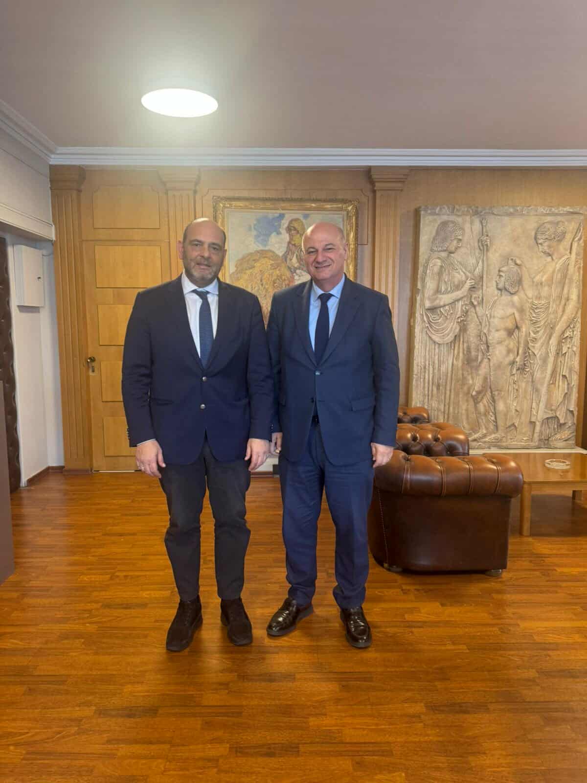 Αχαΐα: Συνάντηση Τσιάρα με Φωτήλα - Στο πλευρό των αγροτών ΦΩΤΟ