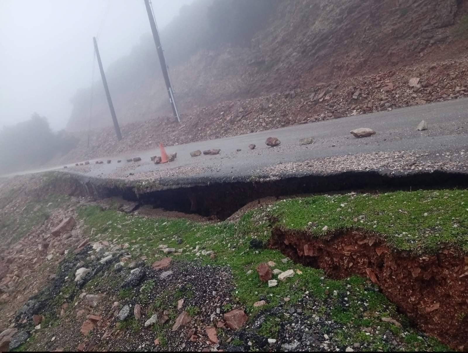 Αχαΐα: Εικόνες «αποκάλυψης» σε ορεινά χωριά μετά το πέρασμα της κακοκαιρίας ΦΩΤΟ