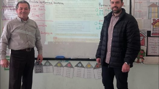 Η γραφή Braille στο 12ο Δημοτικό Πατρών ΦΩΤΟ