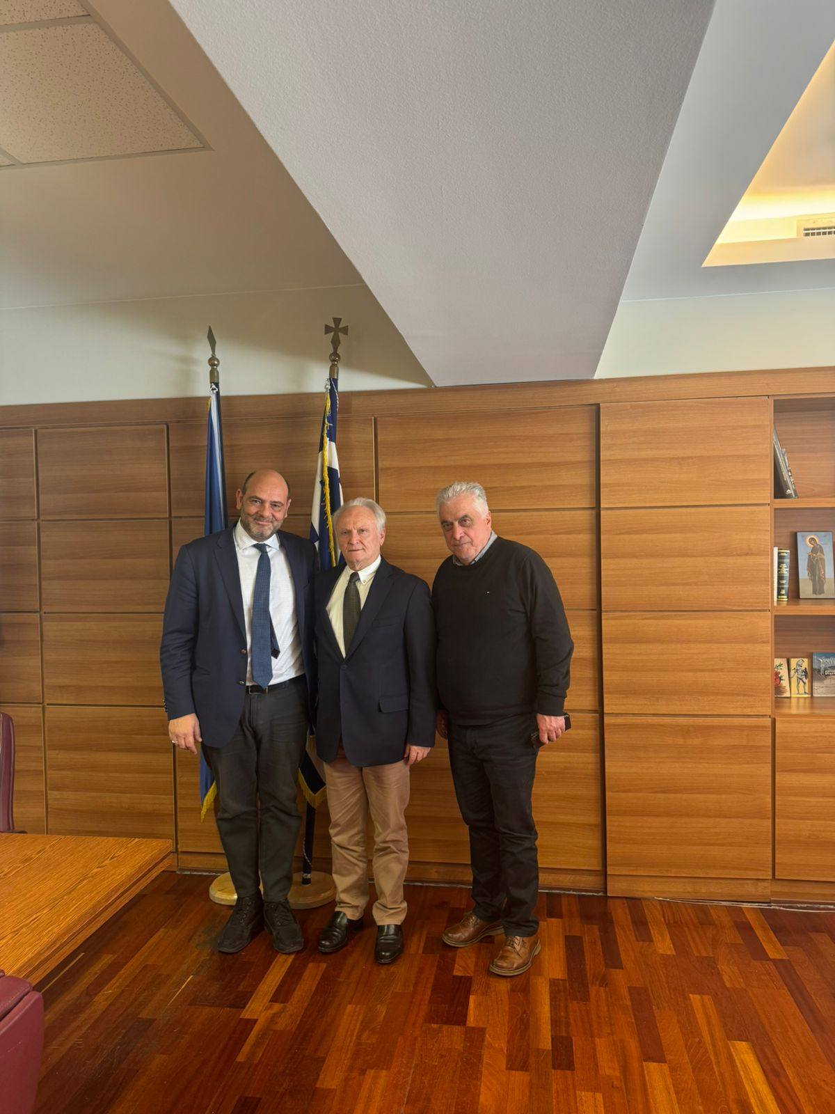 Αχαΐα: Συνάντηση Τσιάρα με Φωτήλα - Στο πλευρό των αγροτών ΦΩΤΟ