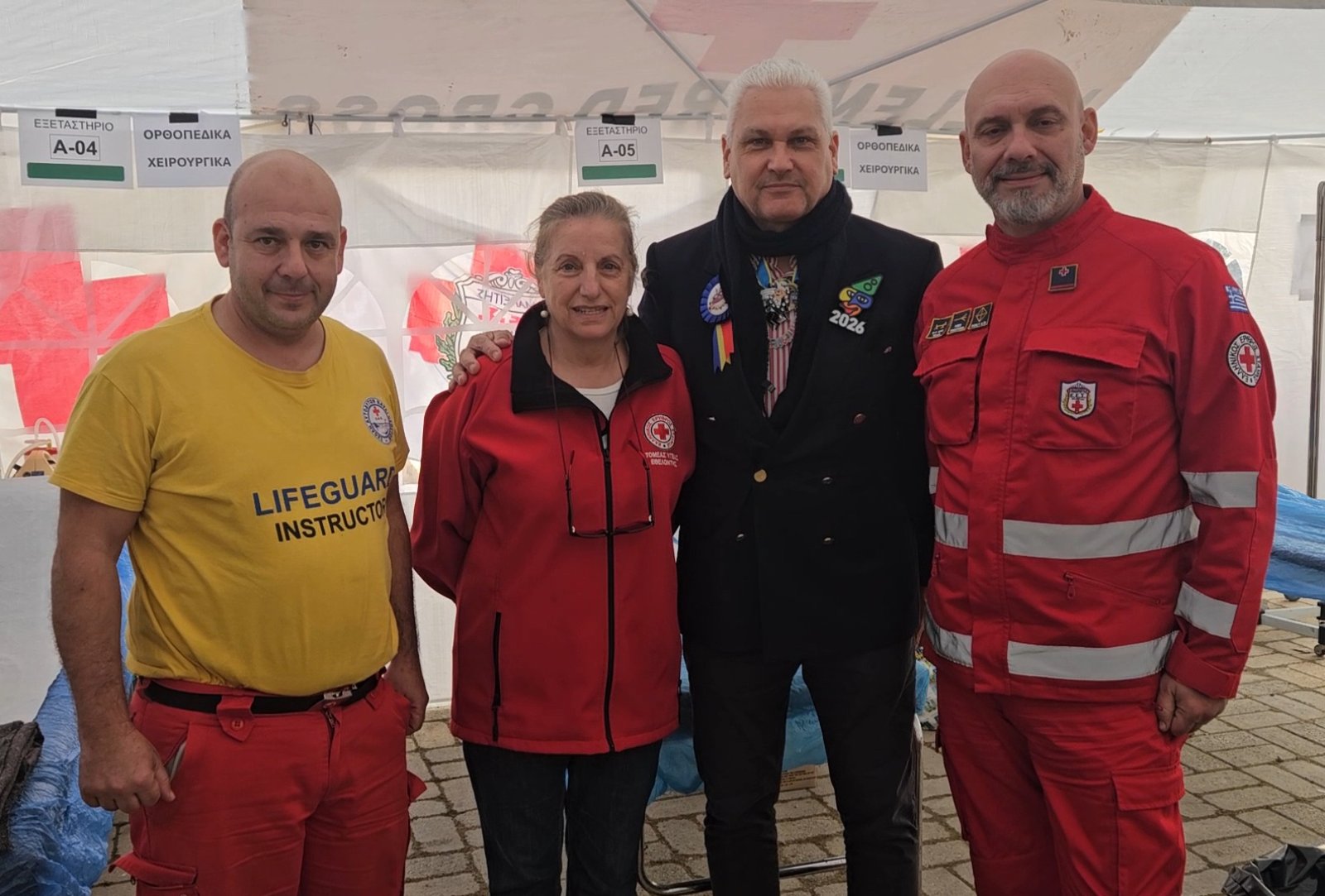 Συνολικά 180 εθελοντές μας πρόσεχαν ενώ διασκεδάζαμε ΦΩΤΟ