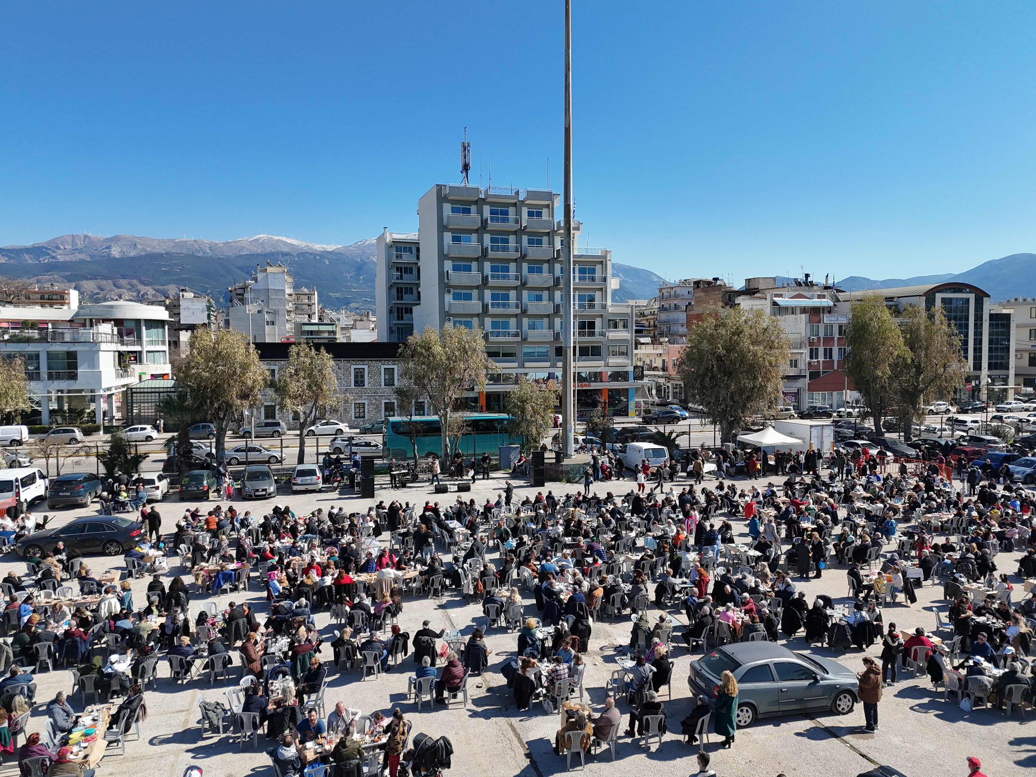 Πάτρα: Η Καθαρά Δευτέρα από ψηλά...και άκρως φαντασμαγορικά ΦΩΤΟ