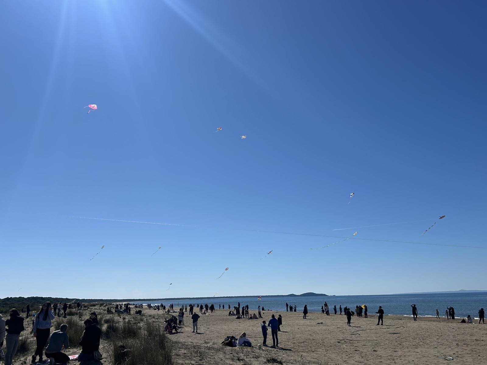 Δυτική Αχαΐα: Πρωτοτύπησε ο δήμος μοιράζοντας χαρταετούς με το λογότυπό του στην Καλογριά ΦΩΤΟ