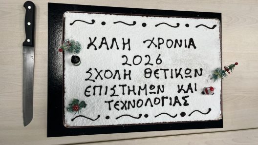 Πίτα της Σχολής Θετικών Επιστημών και Τεχνολογίας του ΕΑΠ ΦΩΤΟ