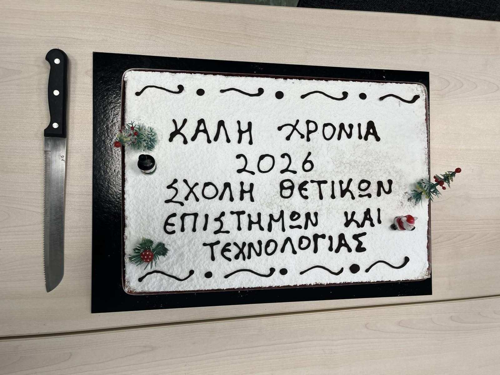 Πίτα της Σχολής Θετικών Επιστημών και Τεχνολογίας του ΕΑΠ ΦΩΤΟ