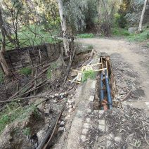 Πάτρα: Επικίνδυνο το Δασσύλιο μετά τις έντονες βρχοχές ΦΩΤΟ