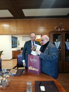 Πάτρα: Στο ΑΕΙ ο Πρέσβης της Ισπανίας για συνεργασία με Πανεπιστήμια της χώρας του ΦΩΤΟ