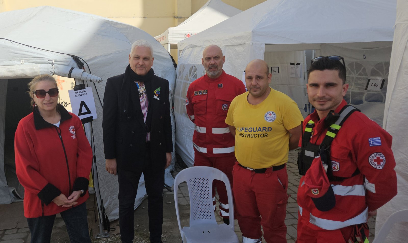 Συνολικά 180 εθελοντές μας πρόσεχαν ενώ διασκεδάζαμε ΦΩΤΟ