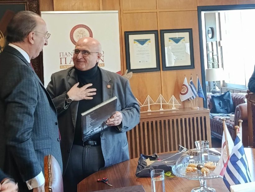 Πάτρα: Στο ΑΕΙ ο Πρέσβης της Ισπανίας για συνεργασία με Πανεπιστήμια της χώρας του ΦΩΤΟ