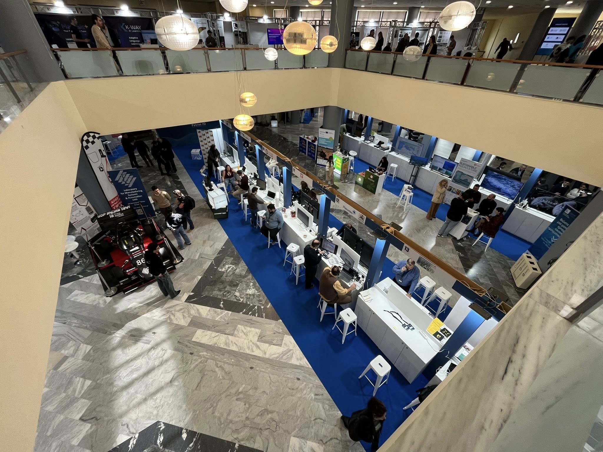 Εγκαινιάστηκε η 9η Έκθεση Καινοτομίας και Μεταφοράς Τεχνογνωσίας Patras IQ ΦΩΤΟ