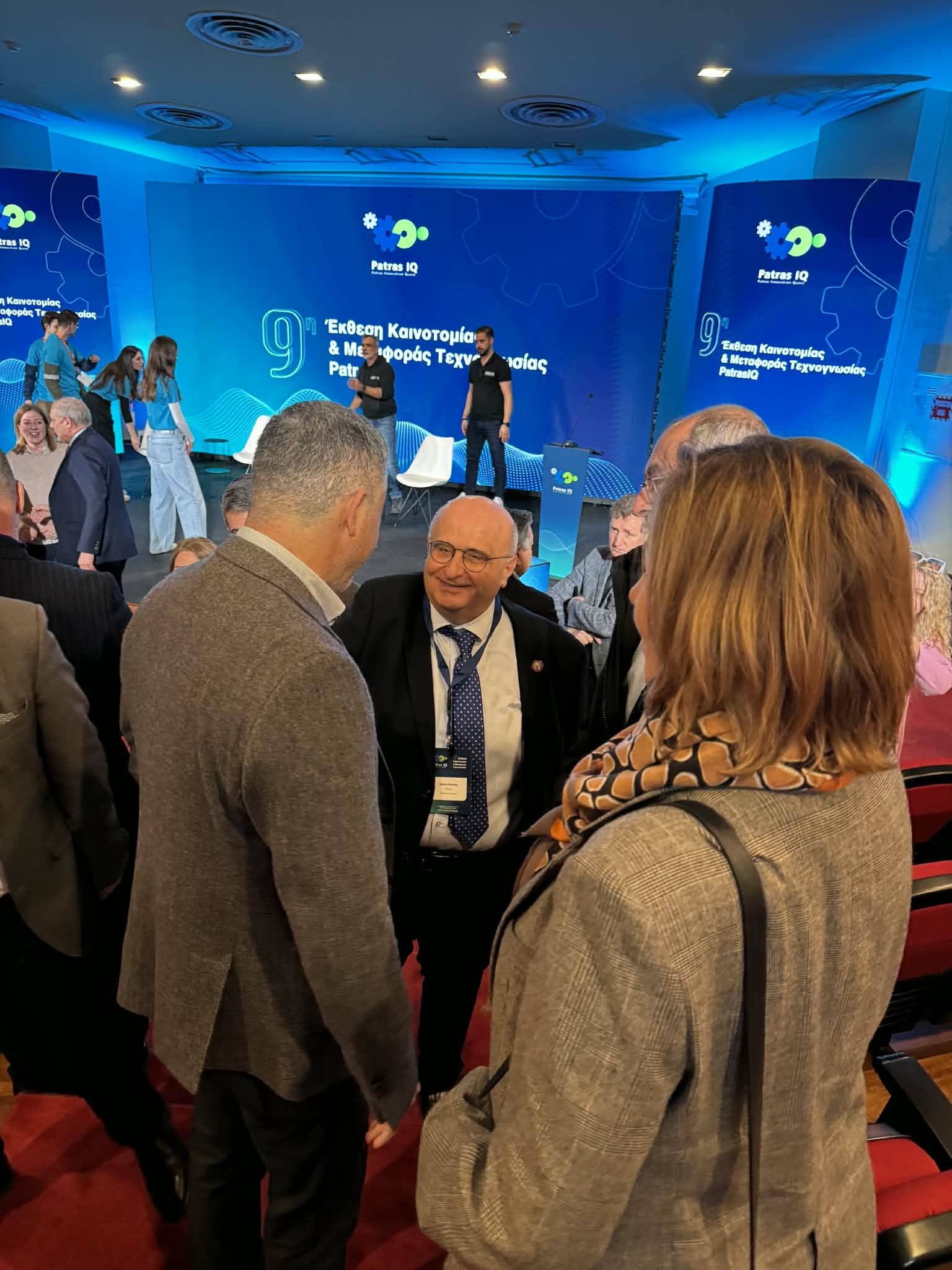 Εγκαινιάστηκε η 9η Έκθεση Καινοτομίας και Μεταφοράς Τεχνογνωσίας Patras IQ ΦΩΤΟ