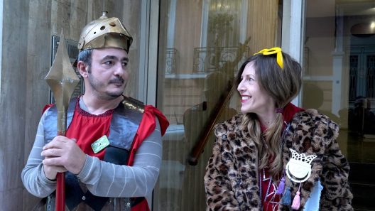«Ταξίδεψαν» στην Αρχαία Ρωμαϊκή Πάτρα με το Καρναβάλι ΦΩΤΟ