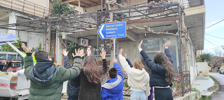 Μαθητές της Ροδοδάφνης, ενεργοί πολίτες με επιστολή στον Δήμαρχο για την σήμανση ΦΩΤΟ
