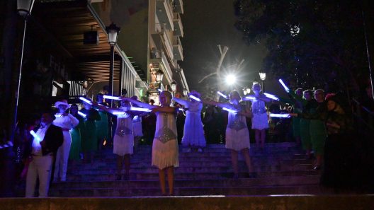 Η μουσικοχορευτική εκδήλωση «Χοροί και Τραγούδια του Καιρού» από τις ΣφήγΚΕΣ στις ιστορικές σκάλες ΦΩΤΟ