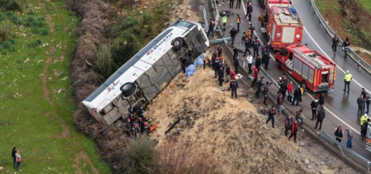 Τουρκία: Πολύνεκρο τροχαίο δυστύχημα με λεωφορείο ΒΙΝΤΕΟ ΦΩΤΟ