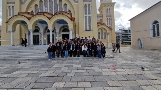 Η Πάτρα σε Ευρωπαϊκό διάλογο με μαθητές από Γερμανία και Κύπρο στο 1ο ΓΕΛ ΦΩΤΟ