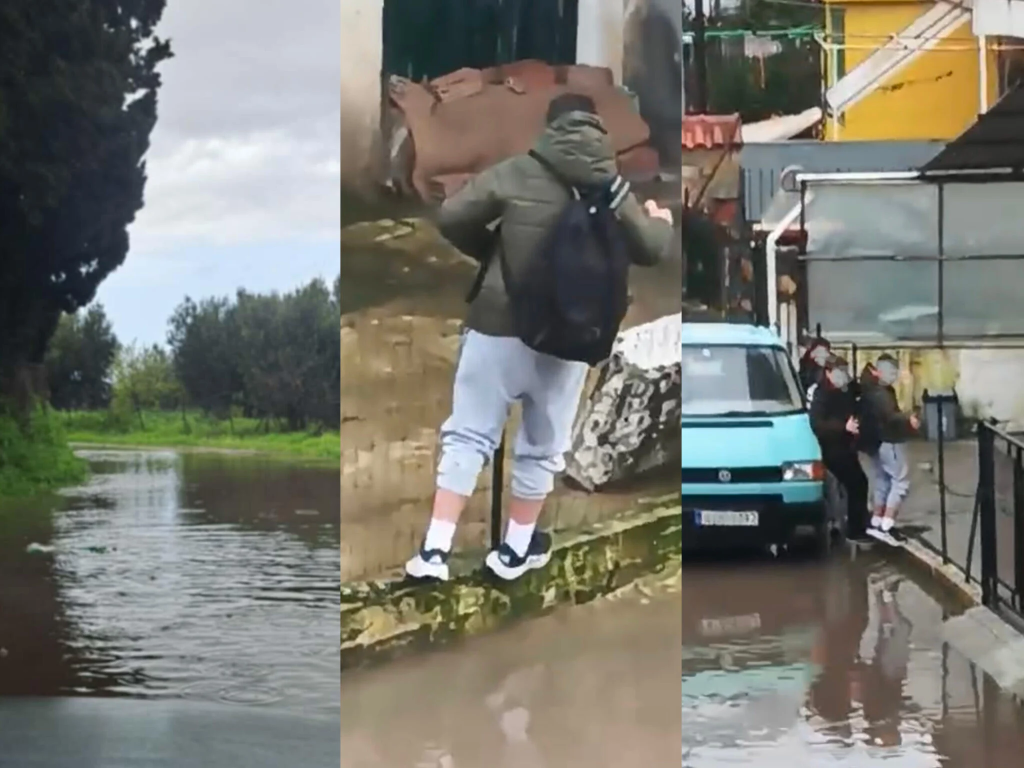 Αιτωλοακαρνανία: «Βυθίστηκε» στην βροχή το Νεοχώρι και οι κάτοικοι έτρεχαν να μην πνιγούν! ΑΠΙΣΤΕΥΤΕΣ ΦΩΤΟ