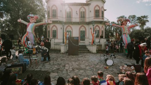 Καρναβαλούπολη στη Βίλα Κόλλα του Πανεπιστημίου Πατρών