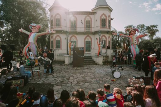 Καρναβαλούπολη στη Βίλα Κόλλα του Πανεπιστημίου Πατρών