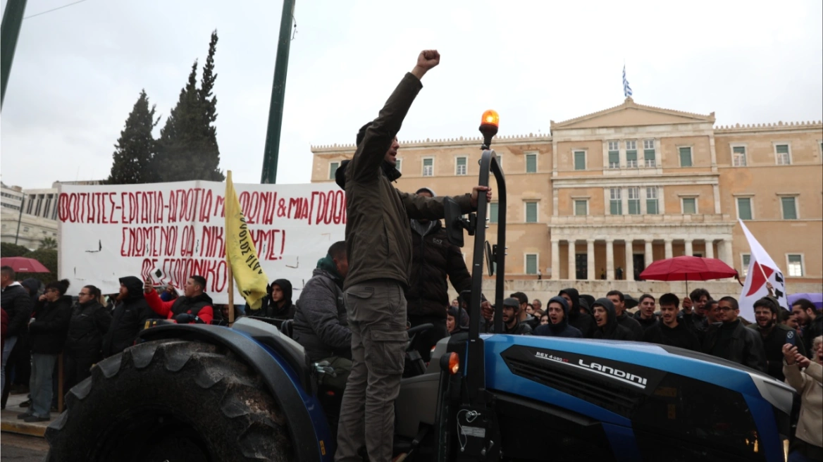 Νέο συλλαλητήριο των αγροτών στο Σύνταγμα σήμερα ΦΩΤΟ