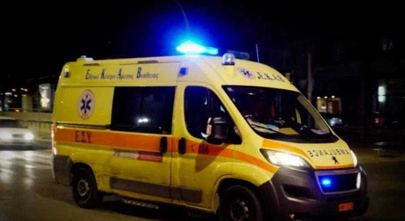 Εσπευσμένα στο Νοσοκομείο μωρό μετά από ατύχημα στη Λάρισα