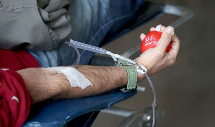 Αιμοδοσία του Κέντρου Υγείας Χαλανδρίτσας στο Κυπαρίσι