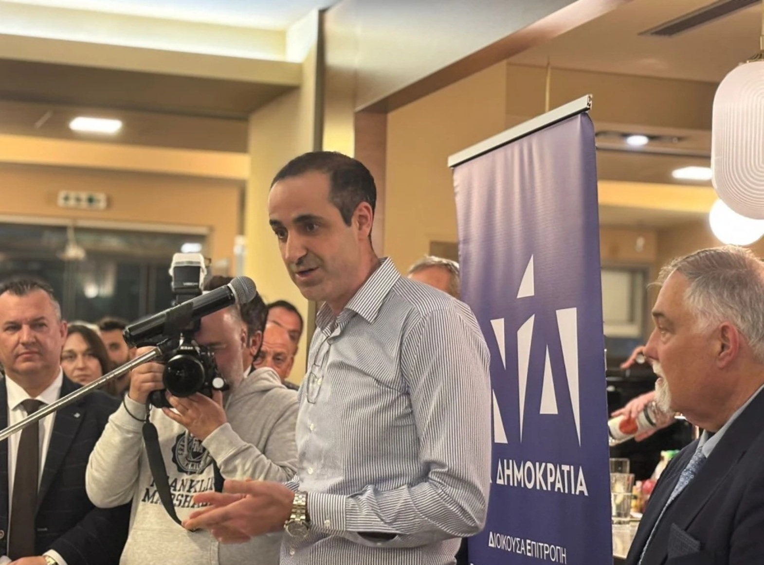 Δημητριάδης από Ηλεία:«Είμαι στρατιώτης της παράταξης - Δεν σκοπεύω να πολιτευτώ το 2027» ΦΩΤΟ - ΒΙΝΤΕΟ