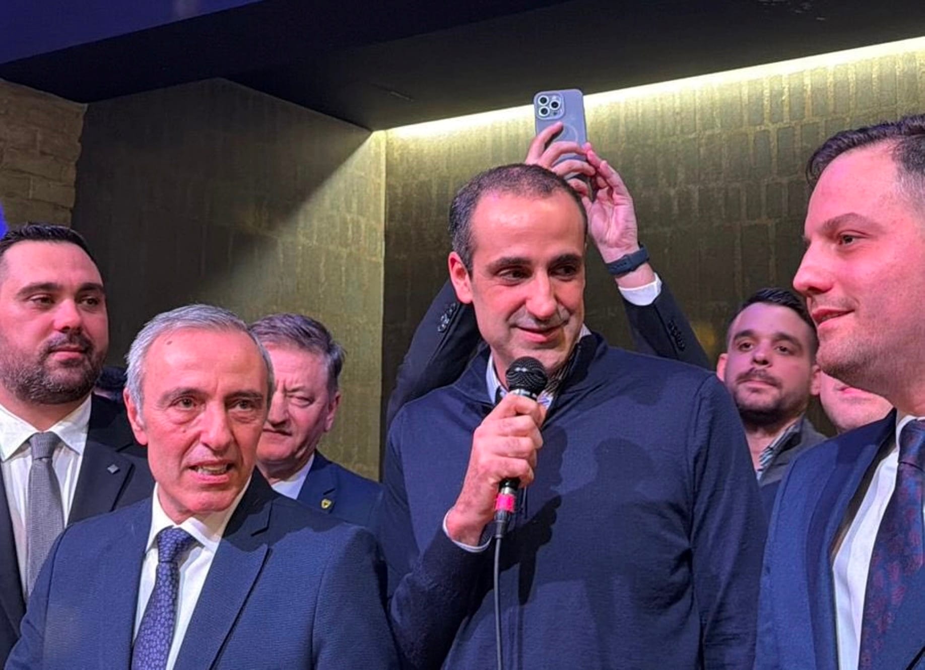 Μήνυμα Δημητριάδη από την κοπή πίτας της ΝΔ Θεσσαλονίκης ΦΩΤΟ - ΒΙΝΤΕΟ