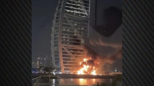 Ντουμπάι: Φωτιά στο εμβληματικό ξενοδοχείο Μπουρτζ αλ Αράμπ, στα καταφύγια οι πολίτες ΒΙΝΤΕΟ