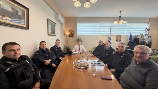 Δυτική Αχαΐα: Προτεραιότητα Αλεξόπουλου η ασφάλεια της κοινωνίας σε σύσκεψη με την ΕΛΑΣ