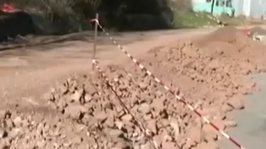 Άγραφα: Τεράστιο ρήγμα και καταστροφή νερόμυλου του 1820