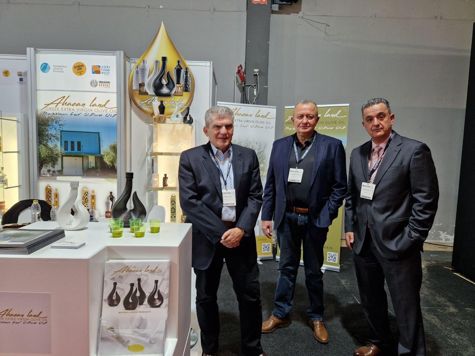 Επιχειρήσεις της Αχαΐας στην Eκθεση «ΕXPOTROF» για την Αγροδιατροφή ΦΩΤΟ